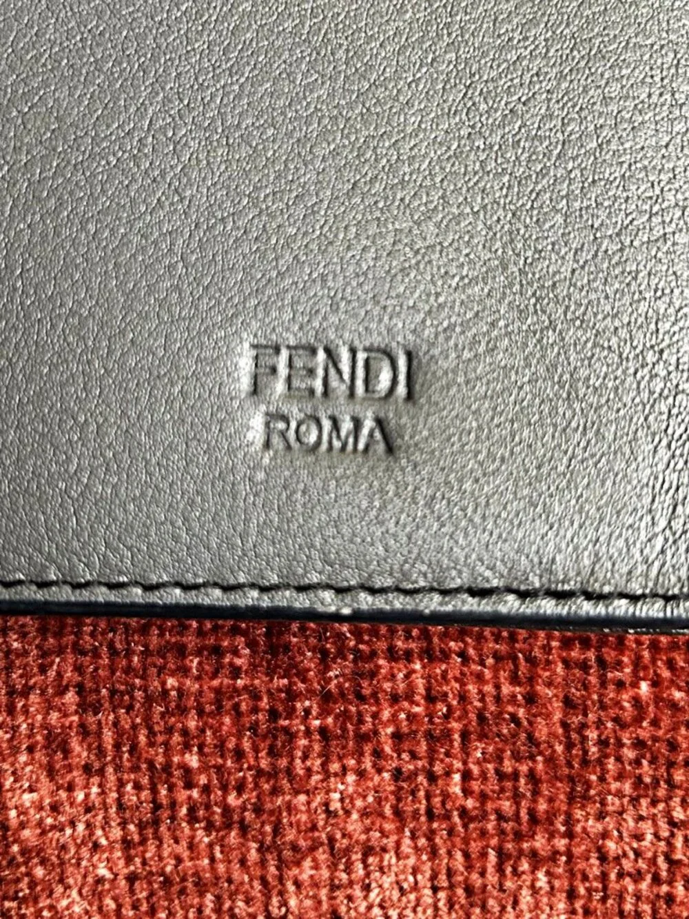 FENDI Monster Wallet, Grey